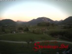 Archiv Foto Webcam Ruhpolding: Steinberger Hof 19:00