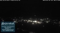 Archived image Webcam View to Ruhpolding (&#34;Bojernhof&#34;) 23:00