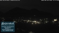 Archived image Webcam View to Ruhpolding (&#34;Bojernhof&#34;) 21:00