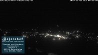 Archived image Webcam View to Ruhpolding (&#34;Bojernhof&#34;) 23:00