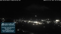 Archived image Webcam View to Ruhpolding (&#34;Bojernhof&#34;) 21:00