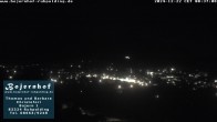 Archived image Webcam View to Ruhpolding (&#34;Bojernhof&#34;) 23:00