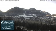 Archiv Foto Webcam Ruhpolding: Bojernhof 07:00