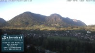 Archiv Foto Webcam Ruhpolding: Bojernhof 05:00