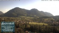 Archiv Foto Webcam Ruhpolding: Bojernhof 17:00