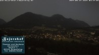 Archiv Foto Webcam Ruhpolding: Bojernhof 03:00
