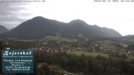 Archiv Foto Webcam Ruhpolding: Bojernhof 19:00