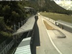 Archiv Foto Webcam Eisarena Königssee: Blick auf die Bobbahn 06:00