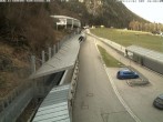 Archiv Foto Webcam Eisarena Königssee: Blick auf die Bobbahn 09:00