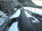 Archiv Foto Webcam Eisarena Königssee: Blick auf die Bobbahn 07:00