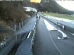 Archiv Foto Webcam Eisarena Königssee: Blick auf die Bobbahn 13:00