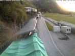 Archiv Foto Webcam Eisarena Königssee: Blick auf die Bobbahn 19:00