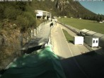 Archiv Foto Webcam Eisarena Königssee: Blick auf die Bobbahn 07:00