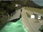 Archiv Foto Webcam Eisarena Königssee: Blick auf die Bobbahn 09:00