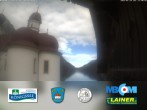 Archiv Foto Webcam Königssee & St. Bartholomä 11:00