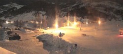 Archiv Foto Webcam Champagny Parkplatz 01:00