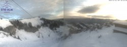 Archived image Webcam Panorama view Idealhang, ski resort Brauneck 02:00