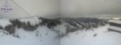Archived image Webcam Panorama view Idealhang, ski resort Brauneck 08:00