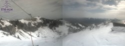 Archived image Webcam Panorama view Idealhang, ski resort Brauneck 09:00