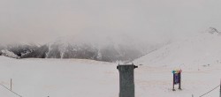 Archiv Foto Webcam La Plagne - Bergstation Sessellift Bijolin 09:00