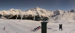 Archiv Foto Webcam La Plagne - Bergstation Sessellift Bijolin 05:00