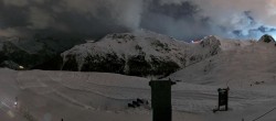 Archiv Foto Webcam La Plagne - Bergstation Sessellift Bijolin 21:00