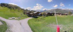 Archiv Foto Webcam La Plagne - Talstation Sessellift Montchavin 15:00