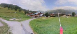 Archiv Foto Webcam La Plagne - Talstation Sessellift Montchavin 09:00