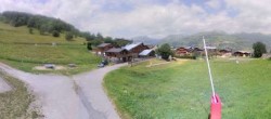 Archiv Foto Webcam La Plagne - Talstation Sessellift Montchavin 11:00