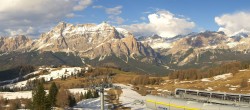 Archiv Foto Webcam Alta Badia: Ausblick von der Bioch Hütte 17:00