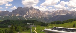 Archiv Foto Webcam Alta Badia: Ausblick von der Bioch Hütte 11:00