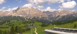 Archiv Foto Webcam Alta Badia: Ausblick von der Bioch Hütte 13:00