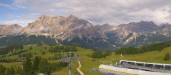 Archiv Foto Webcam Alta Badia: Ausblick von der Bioch Hütte 15:00