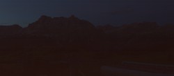 Archiv Foto Webcam Alta Badia: Ausblick von der Bioch Hütte 21:00