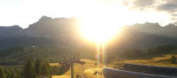 Archiv Foto Webcam Alta Badia: Ausblick von der Bioch Hütte 05:00