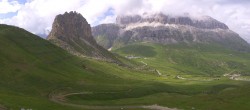 Archived image Webcam Pordoi Pass Fassa Valley 15:00