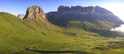 Archiv Foto Webcam Pordoi Pass - Val di Fassa 05:00
