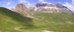 Archiv Foto Webcam Pordoi Pass - Val di Fassa 11:00