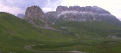 Archiv Foto Webcam Pordoi Pass - Val di Fassa 19:00
