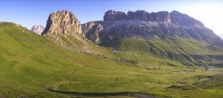 Archiv Foto Webcam Pordoi Pass - Val di Fassa 01:00