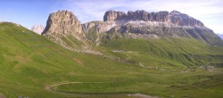 Archiv Foto Webcam Pordoi Pass - Val di Fassa 02:00