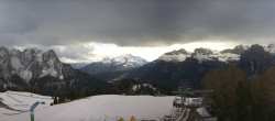 Archived image Webcam Pozza di Fassa: Panoramic view Dolomites 17:00
