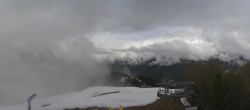 Archived image Webcam Pozza di Fassa: Panoramic view Dolomites 09:00