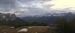Archived image Webcam Pozza di Fassa: Panoramic view Dolomites 19:00