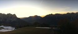 Archived image Webcam Pozza di Fassa: Panoramic view Dolomites 15:00