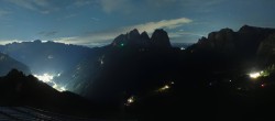Archiv Foto Webcam Canazei - Col dei Rossi 23:00