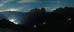Archiv Foto Webcam Canazei - Col dei Rossi 01:00