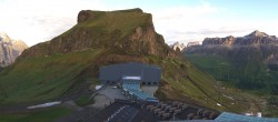 Archived image Webcam Top station Porta Vescovo Arabba 05:00
