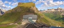 Archived image Webcam Top station Porta Vescovo Arabba 07:00