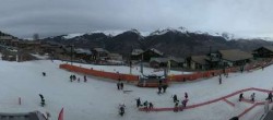 Archiv Foto Webcam La Plagne Skischule 09:00